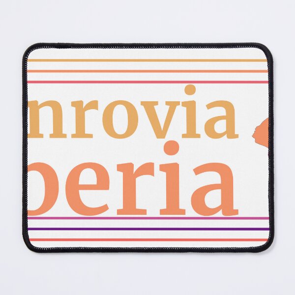 Item preview, Monrovia Liberia City Marked On Country Map designed and sold by TheIconSmith.