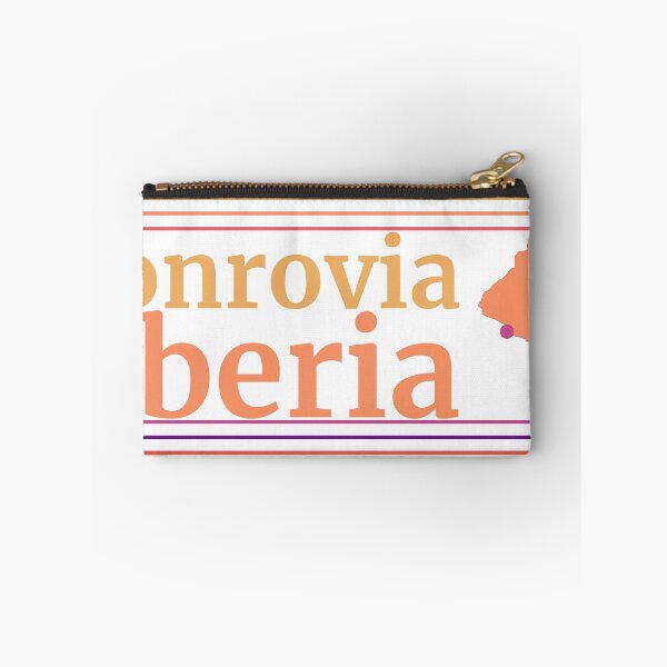 Item preview, Monrovia Liberia City Marked On Country Map designed and sold by TheIconSmith.