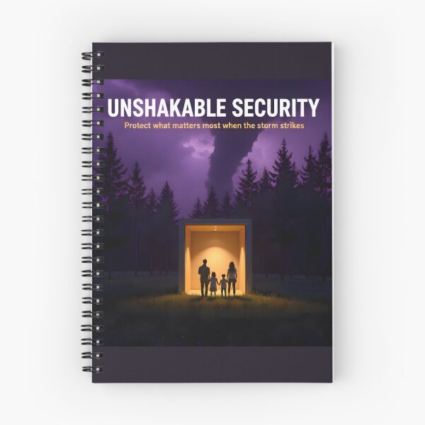Item preview, Steel Reinforced Underground Storm Shelter: Tornado Protection Bunker Ad designed and sold by Creative-RE.