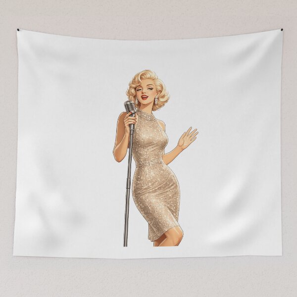 Item preview, Vintage Jazz Singer Retro Microphone Art designed and sold by Nurzhik.
