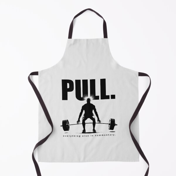 Item preview, Pull Everything Else Is Commentary - Deadlift Silhouette designed and sold by Enea Kelo.