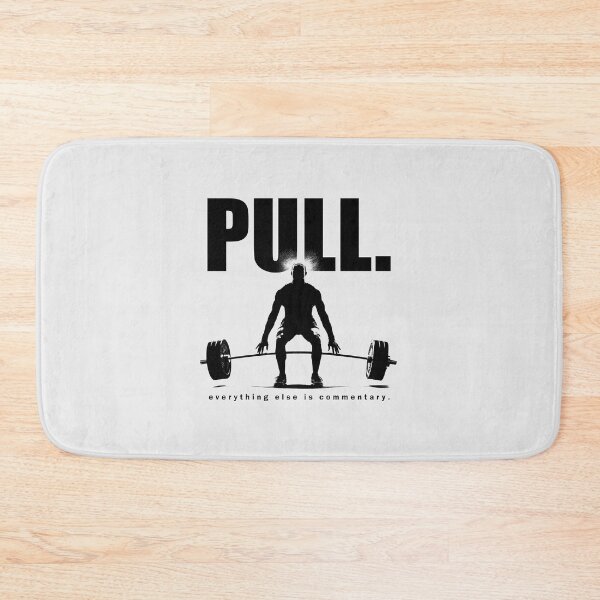 Item preview, Pull Everything Else Is Commentary - Deadlift Silhouette designed and sold by Enea Kelo.