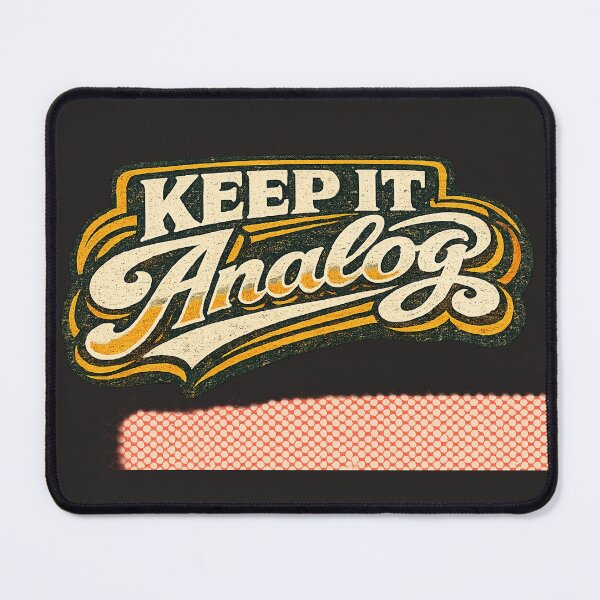 Item preview, Keep It Analog Retro Photography Typography designed and sold by Golden Era Studio.