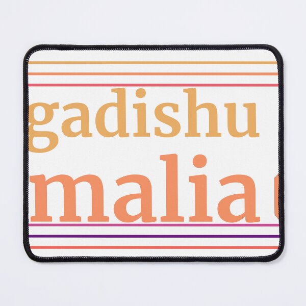 Item preview, Mogadishu Somalia City Marked On Country Map designed and sold by TheIconSmith.