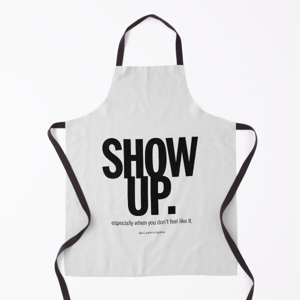 Item preview, Show Up - Gym Typography designed and sold by Enea Kelo.