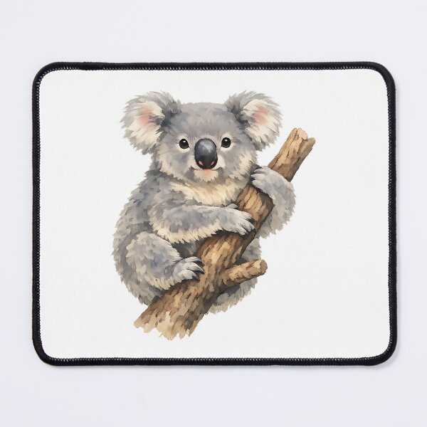 Item preview, Koala on a Branch — Watercolour Illustration designed and sold by Jaruart.
