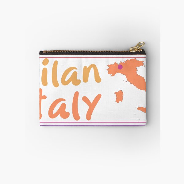 Item preview, Milan Italy City Marked On Country Map designed and sold by TheIconSmith.