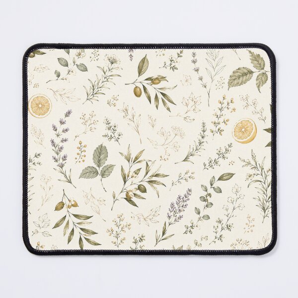 Item preview, Mediterranean Olive Branch Seamless All Over Print Pattern designed and sold by OpenDreamArts.