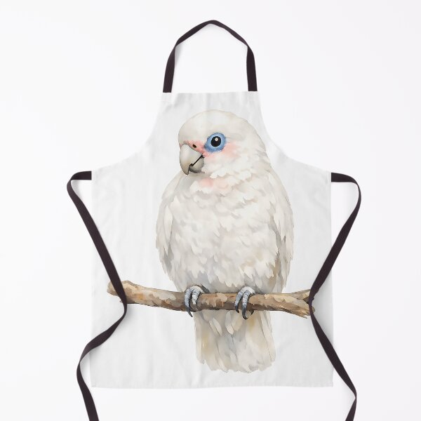 Item preview, Little Corella — Watercolour Bird Art designed and sold by Jaruart.