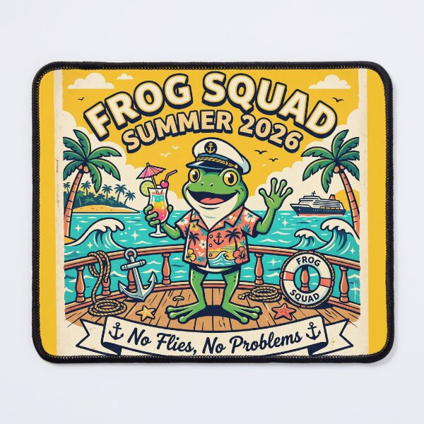 Item preview, Frog Squad Summer 2026 Shirt | Retro Cruise Party Frog Vacation Graphic Tee designed and sold by DmaarGroup.