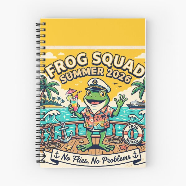 Item preview, Frog Squad Summer 2026 Shirt | Retro Cruise Party Frog Vacation Graphic Tee designed and sold by DmaarGroup.