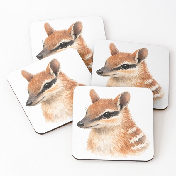 Item preview, Numbat Portrait — Watercolour Illustration designed and sold by Jaruart.