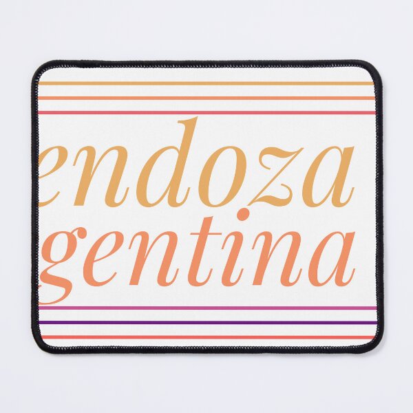 Item preview, Mendoza Argentina City Marked On Country Map designed and sold by TheIconSmith.