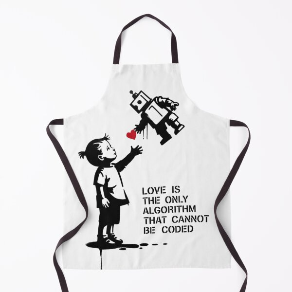 Item preview, Banksy - Love is the only algorithm that cannot be coded designed and sold by 123ks.
