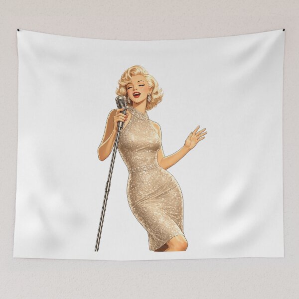 Item preview, Marilyn Monroe Pop Art Portrait designed and sold by Nurzhik.