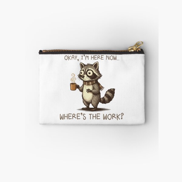 Item preview, Morning Coffee Raccoon designed and sold by BHP Studio.