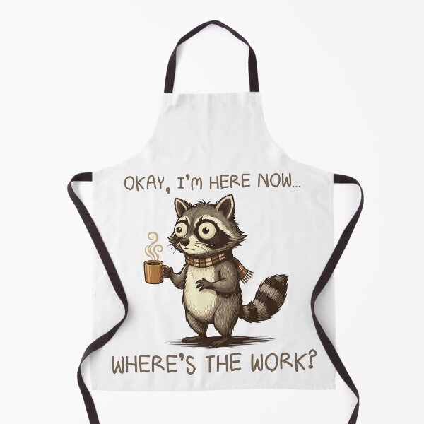Item preview, Morning Coffee Raccoon designed and sold by BHP Studio.