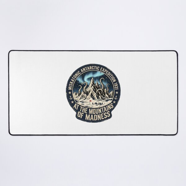 Item preview, At The Mountains of Madness Miskatonic Antarctic Expedition Badge designed and sold by Fenay Designs.