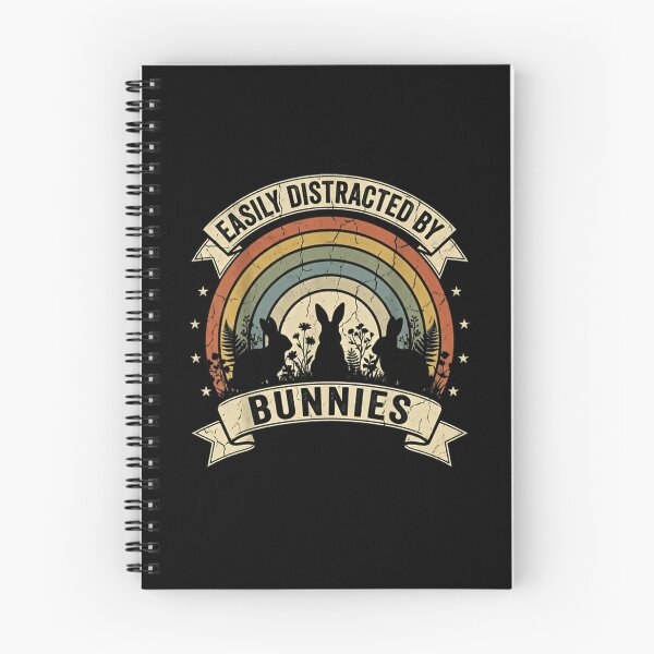 Item preview, Easily Distracted By Bunnies Rabbit Pet Animal Lover designed and sold by RetroMini2026.