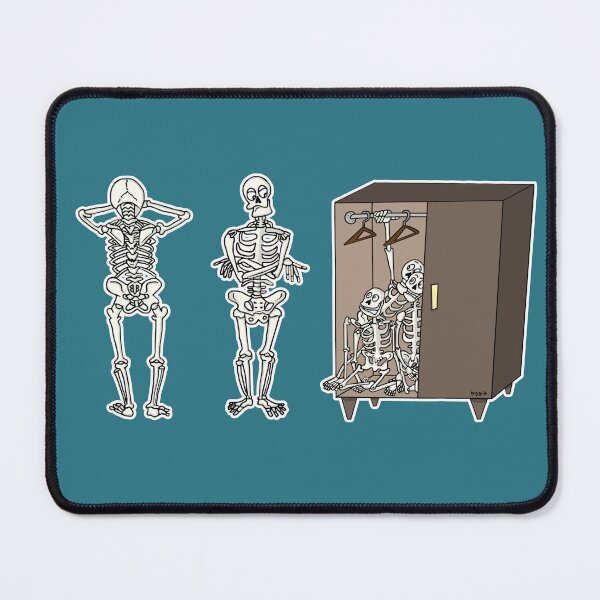Item preview, Funny Skeletons Hide and Seek Sticker Pack | Cute Halloween Meme designed and sold by MyxaART.
