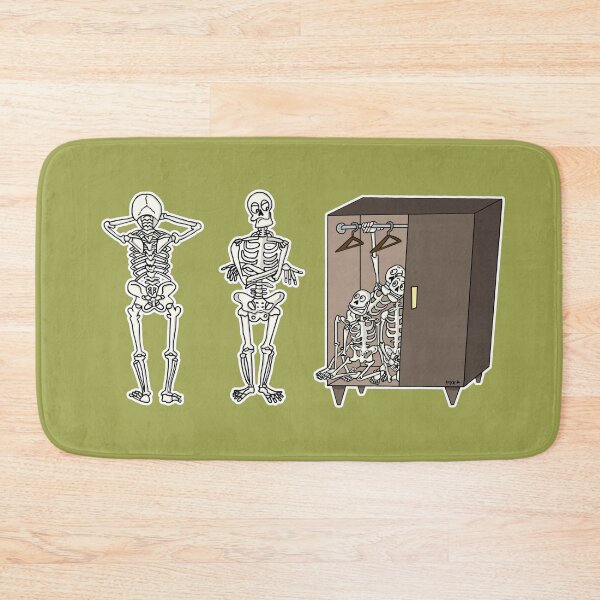 Item preview, Funny Skeletons Hide and Seek Sticker Pack | Cute Halloween Meme designed and sold by MyxaART.