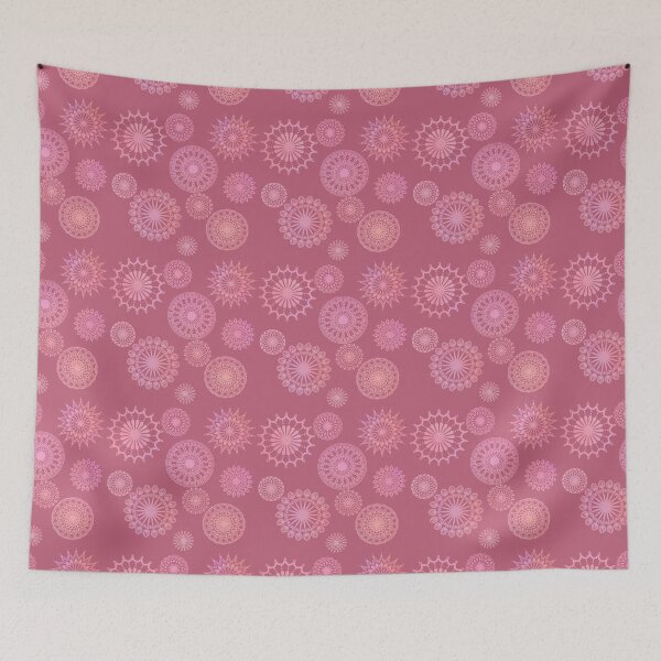 Item preview, Gradient Mandalas on Raspberry designed and sold by JaygiesDesign.