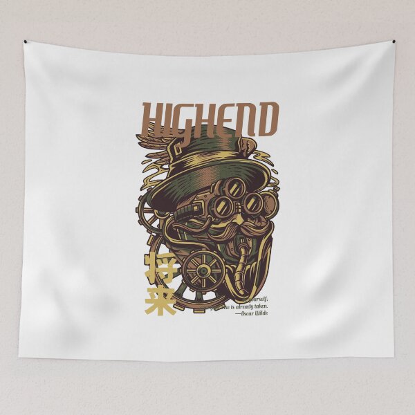Item preview, Highend Steampunk Aviator - Retro Dieselpunk Mech Art designed and sold by BrewChef.