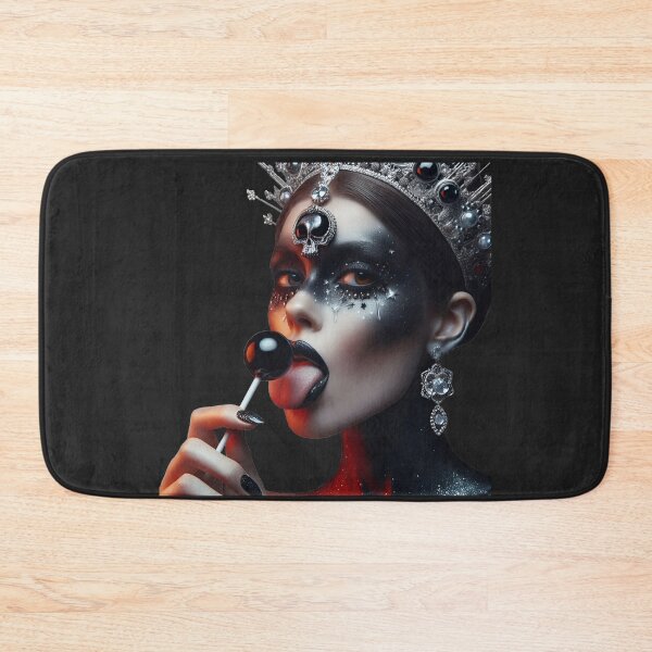 Item preview, Dark Queen Licking Black Lollipop designed and sold by Voodoo Store Paranormal Collections.