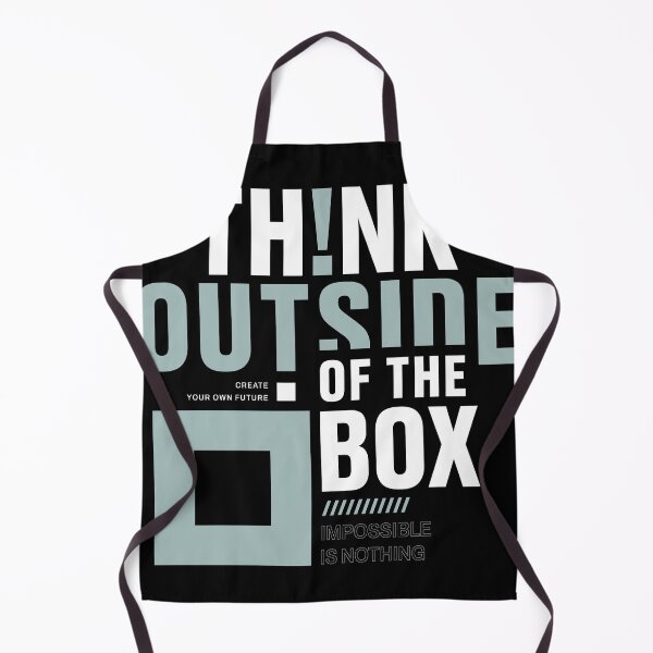 Item preview, Think Outside of The Box - Creative Typography Design designed and sold by Stotee.
