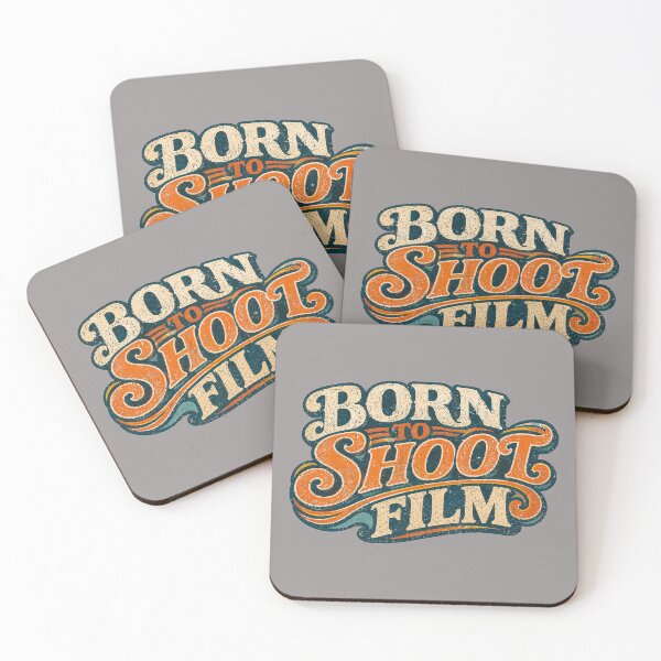 Item preview, Born To Shoot Film Retro Analog Photography Shirt designed and sold by Golden Era Studio.