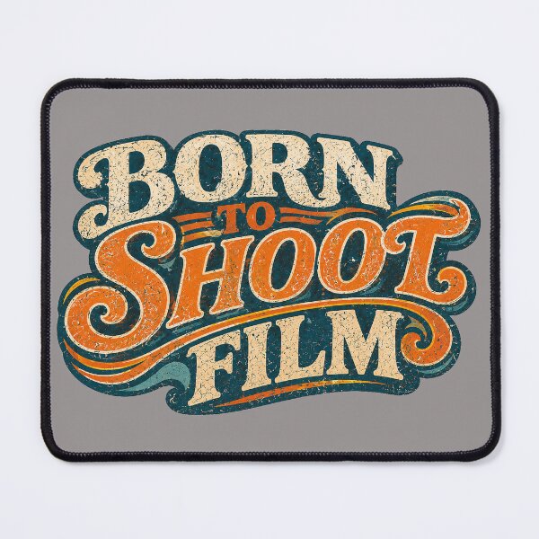 Item preview, Born To Shoot Film Retro Analog Photography Shirt designed and sold by Golden Era Studio.