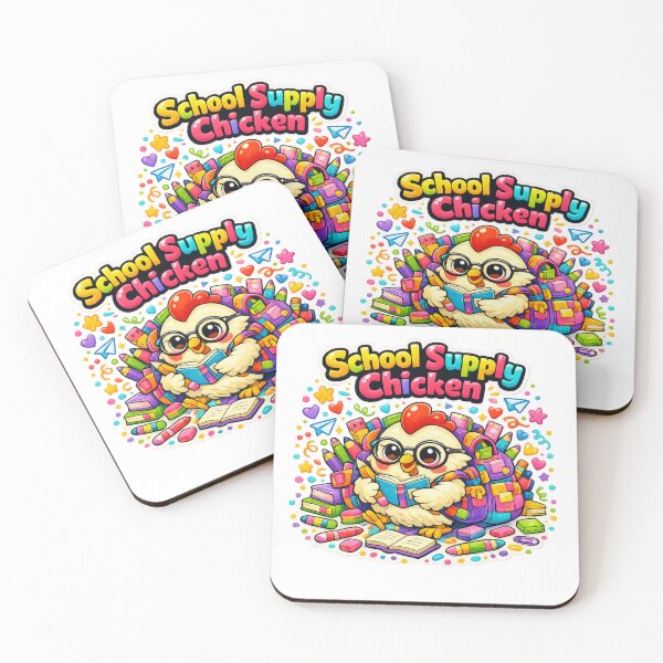 Item preview, Colorful Classroom Chicken  designed and sold by Chill Chicken Studio.