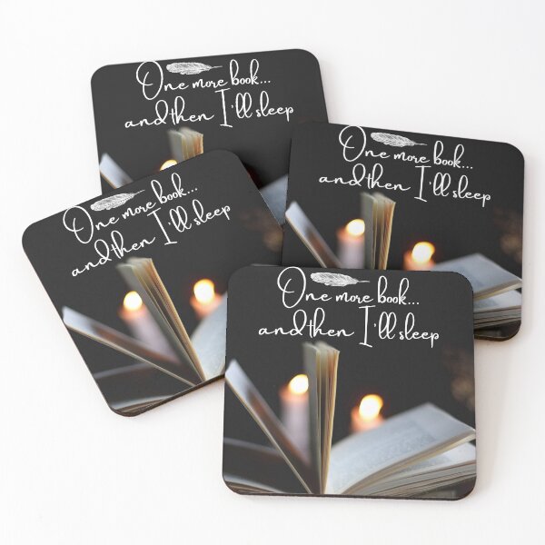 Item preview, One More Book and Then I’ll Sleep Dark Academia Quote designed and sold by WildWoodlandWitch.