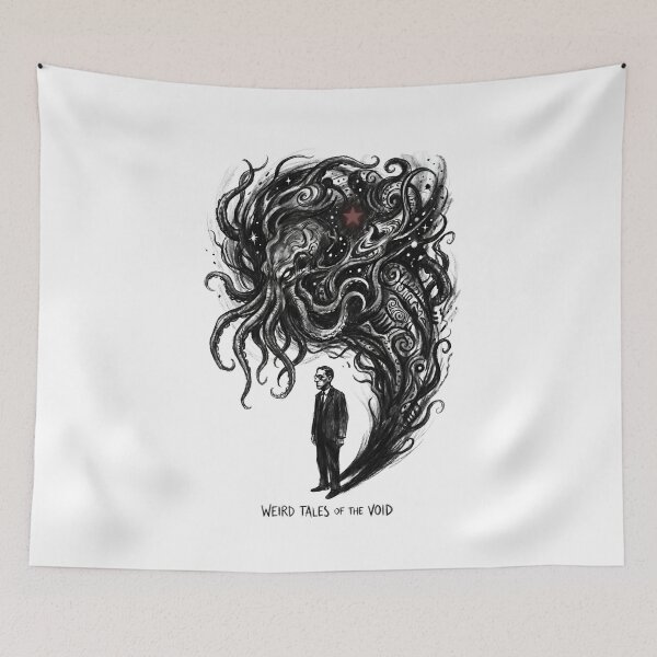 Item preview, Weird Tales of the Void HP Lovecraft Cthulhu Cosmic Horror Art designed and sold by Fenay Designs.