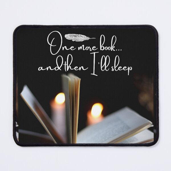 Item preview, One More Book and Then I’ll Sleep Dark Academia Quote designed and sold by WildWoodlandWitch.