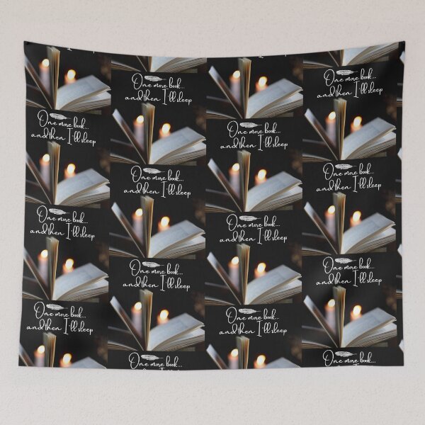 Item preview, One More Book and Then I’ll Sleep Dark Academia Quote designed and sold by WildWoodlandWitch.