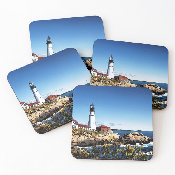 Item preview, New England Lighthouse designed and sold by tomorrowsart.