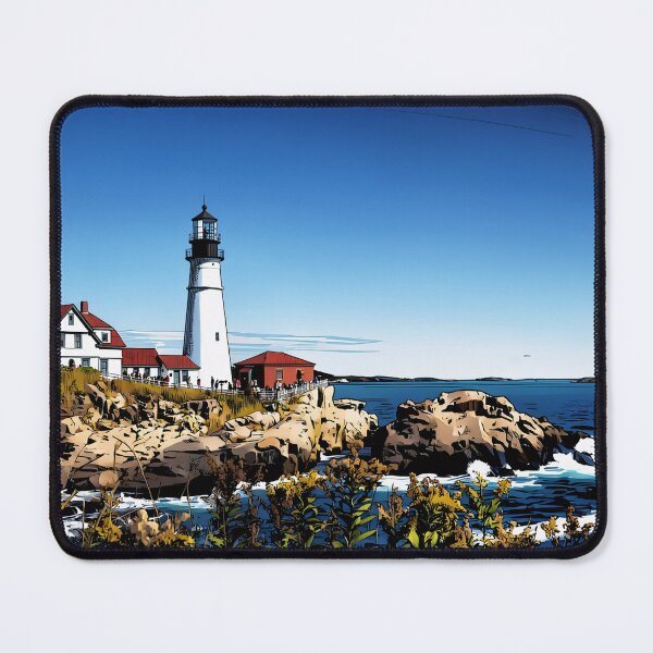 Item preview, New England Lighthouse designed and sold by tomorrowsart.