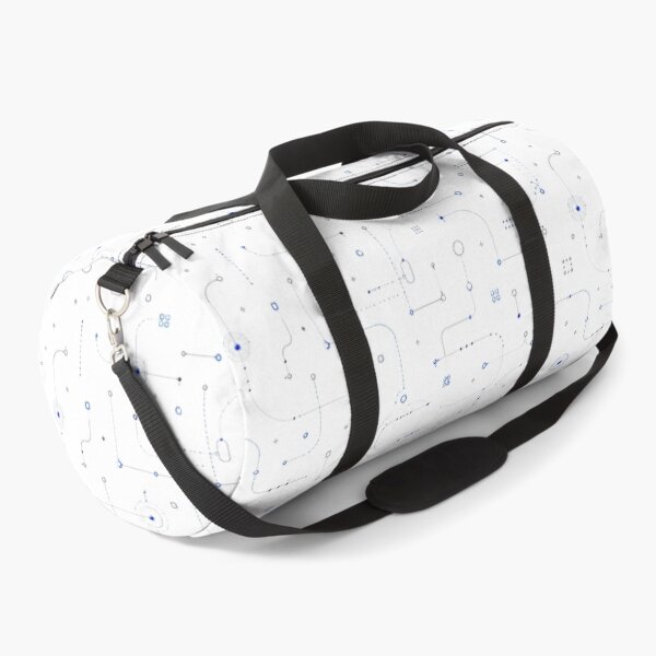 Item preview, Futuristic AI Innovation Network Pattern – Clean Cyber Minimalist designed and sold by OpenDreamArts.