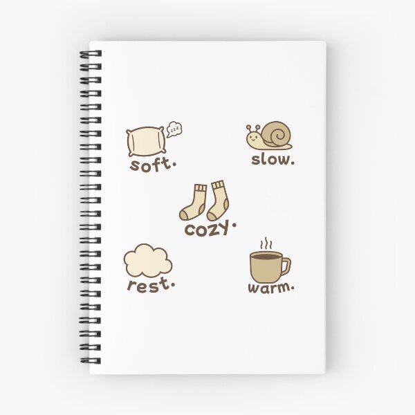 Item preview, Cozy Minimal Mood Sticker Set designed and sold by HelloPumpui.