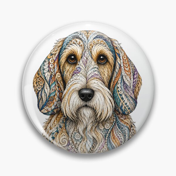 Item preview, Petit Basset Griffon Vendéen designed and sold by PaintedbyCarol.