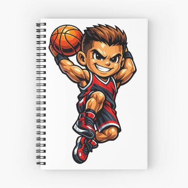 Item preview, Basketball Player Cartoon designed and sold by AlexLineArt.