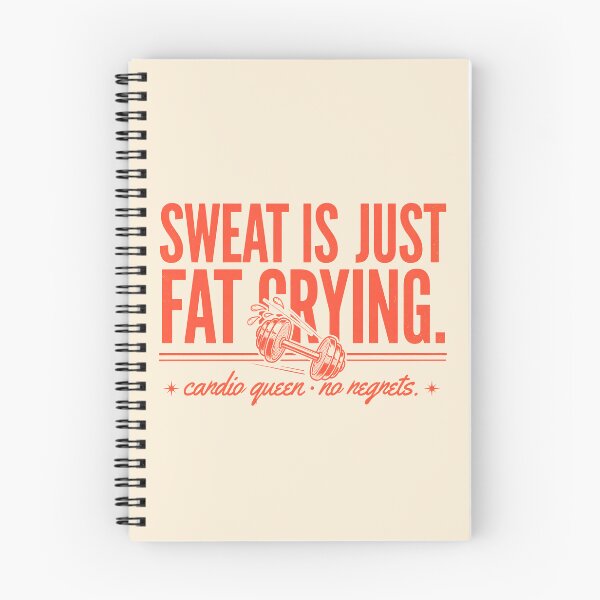 Item preview, Sweat Is Just Fat Crying - Cardio Queen  designed and sold by Enea Kelo.