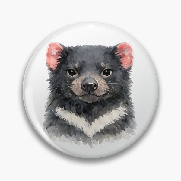 Item preview, Tasmanian Devil Portrait — Watercolour designed and sold by Jaruart.