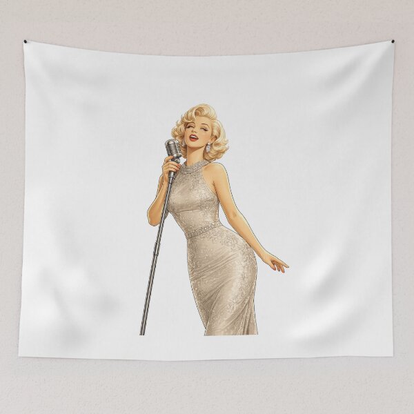 Item preview, Marilyn Monroe Pop Art Portrait designed and sold by Nurzhik.