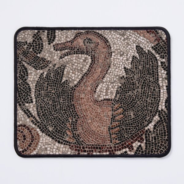 Item preview, Bird with open wings in Roman mosaic designed and sold by TerryKerrImages.