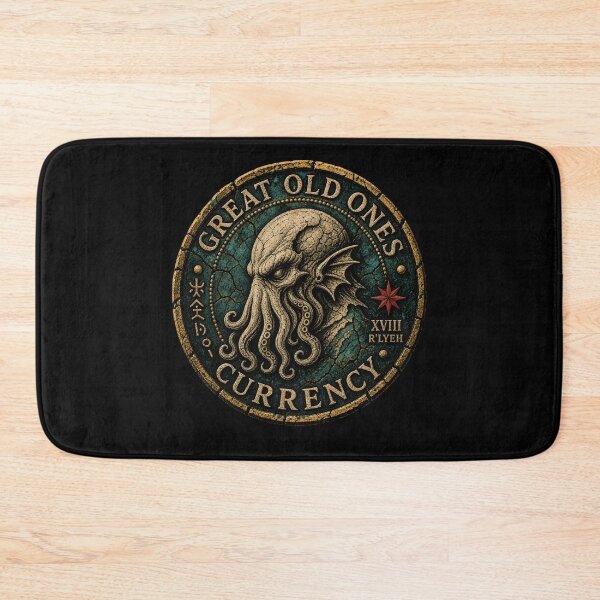 Item preview, Great Old Ones Currency XVIII Rlyeh Ancient Cthulhu Coin designed and sold by Fenay Designs.