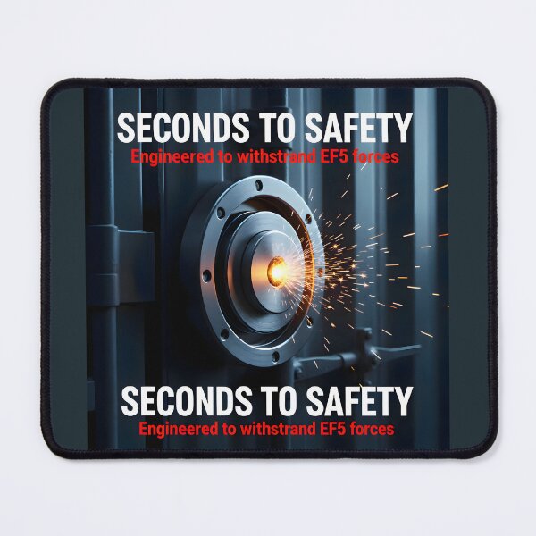 Item preview, EF5 Tornado Shelter Locking Mechanism: Heavy-Duty Industrial Steel Door Security designed and sold by Creative-RE.