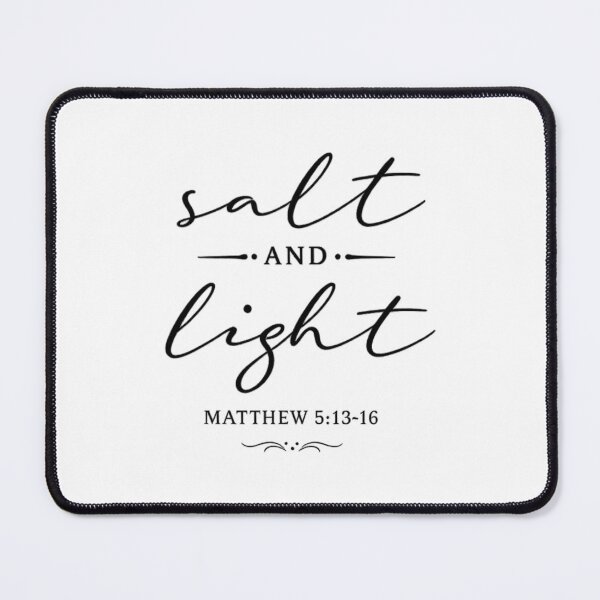 Item preview, Salt and Light Matthew 5:13-16,Bible Verse Women designed and sold by CloudyPress.
