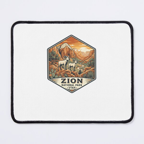 Item preview, Zion National Park Utah National Parks Travel Souvenir designed and sold by Simsimah26Parks.
